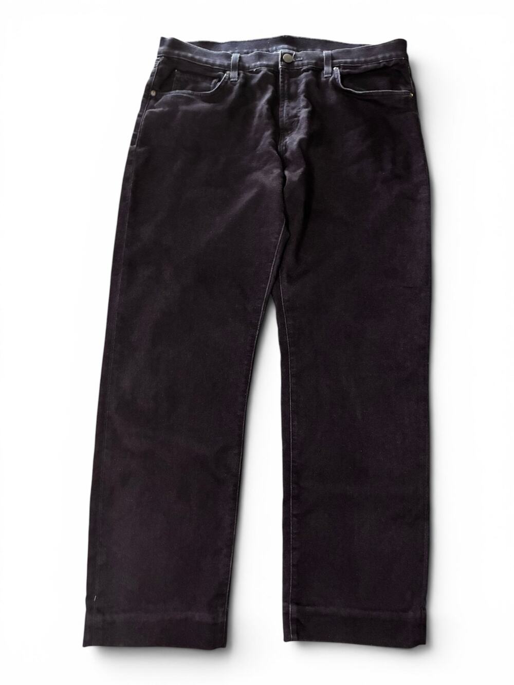 J Brand KANE Jeans Size 38" Soft Indigo Denim with Stretch Straight Leg